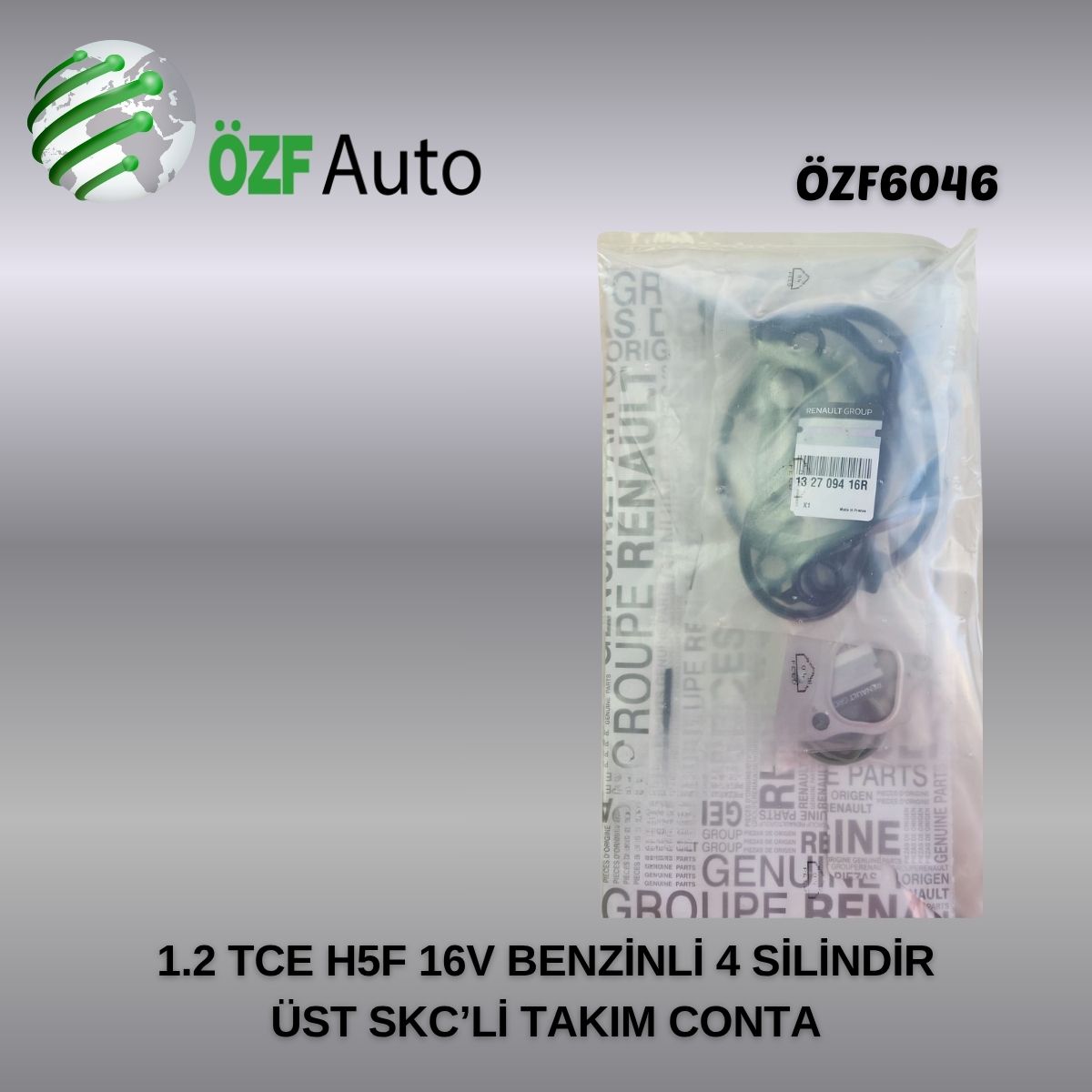1.2 TCE H5F 16V BENZİNLİ 4 SİLİNDİR SKC Lİ ÜST TAKIM CONTA
