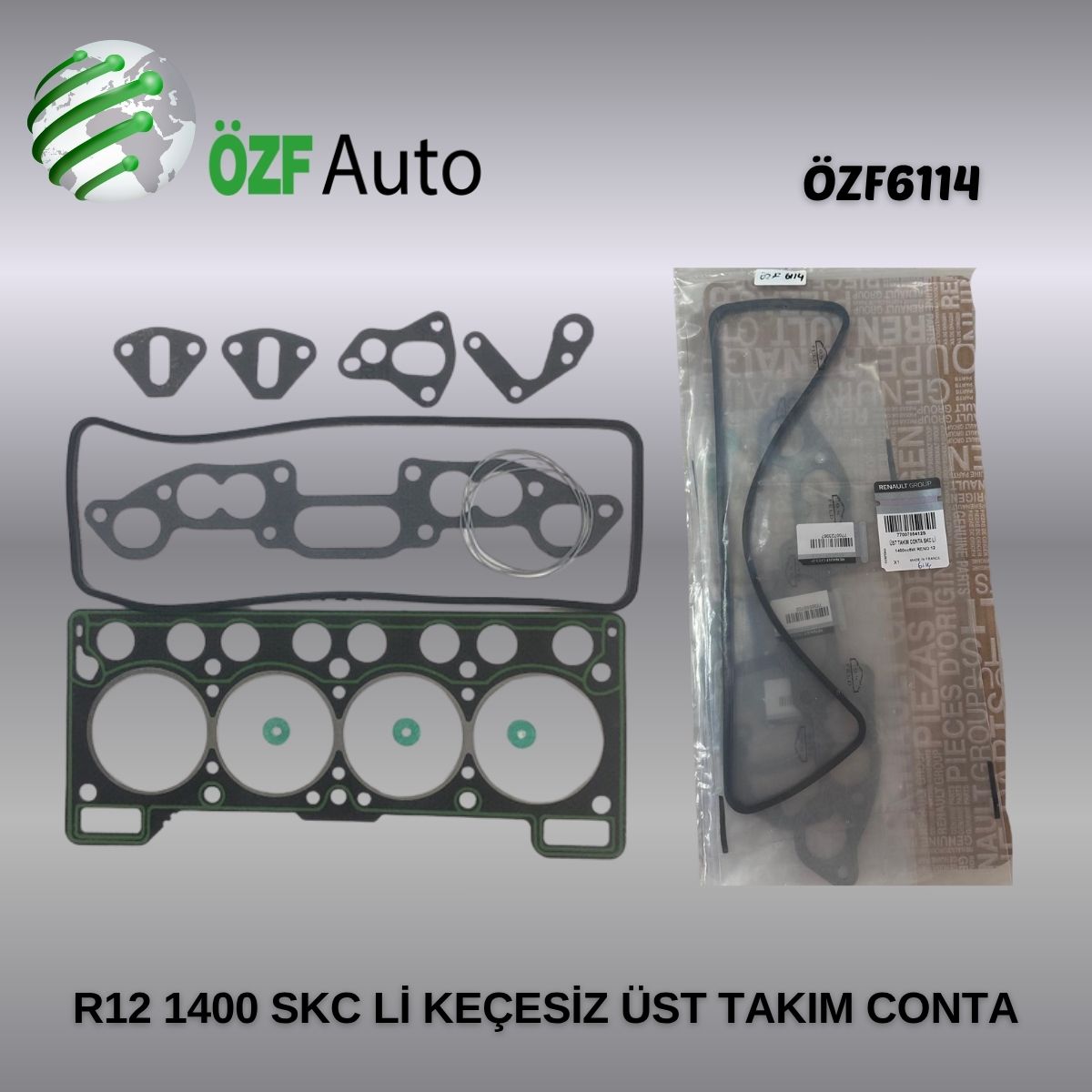 R12 1400 SKC Lİ KEÇESİZ ÜST TAKIM CONTA