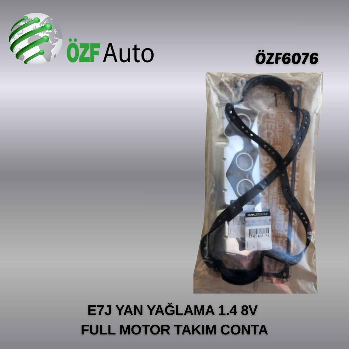 E7J YAN YAĞLAMA 1.4 8V FULL TAKIM MOTOR CONTA