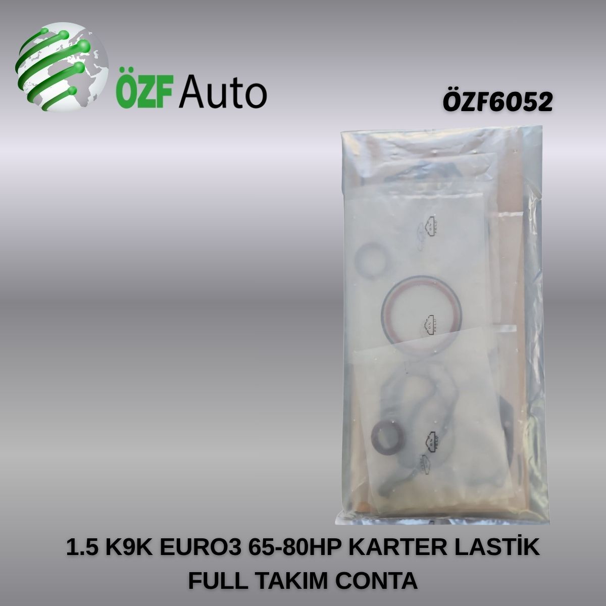 1.5 K9K EURO3 65-80HP KARTER LASTİK FULL TAKIM CONTA