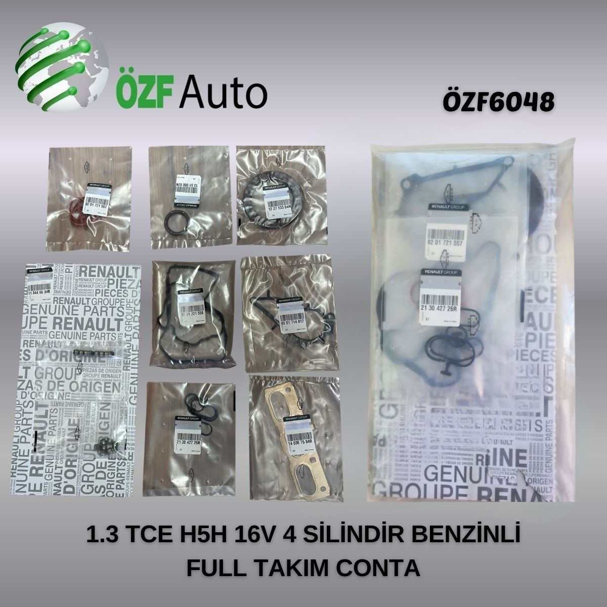 1.3 TCE H5H 16V 4V BENZ MOTOR TAKIM CONTA FULL